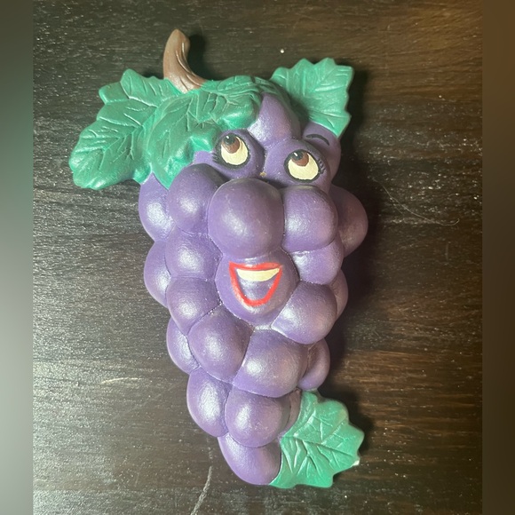 8 colorful wall hanging fruits vintage anthropomorphic - Picture 8 of 11